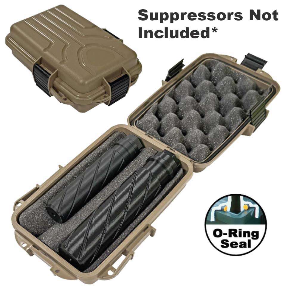 Misc. Accessories MTM Case Gard Ready Series MTM Suppressor Protector 2 DRK ERTH